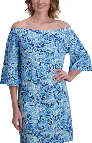 Stella Parker Women's UPF Summer Casual Travel Outfit, Resort Wear Sundress, Cover-up, Vacation Dress
