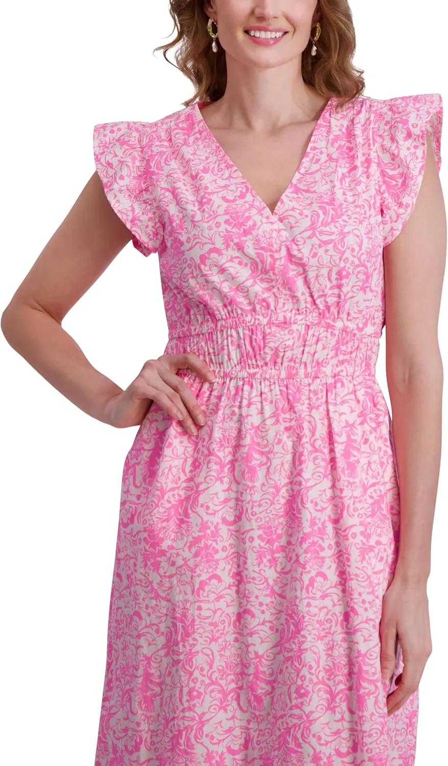 Stella Parker Women's UPF Summer Casual Travel Outfit, Resort Wear Sundress, Cover-up, Vacation Dress