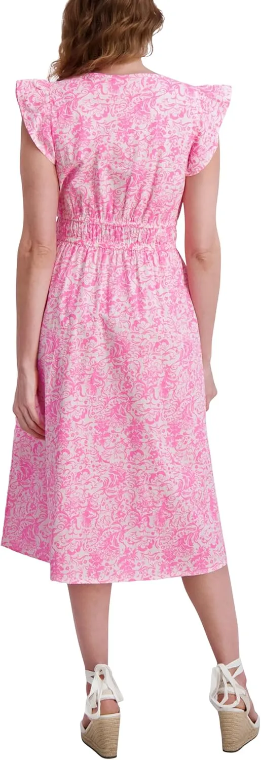 Stella Parker Women's UPF Summer Casual Travel Outfit, Resort Wear Sundress, Cover-up, Vacation Dress