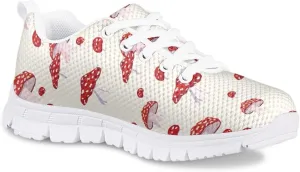 SYtrade Kids' Non-Marking Running Shoes White Sole Lace Up Walking Sneaker