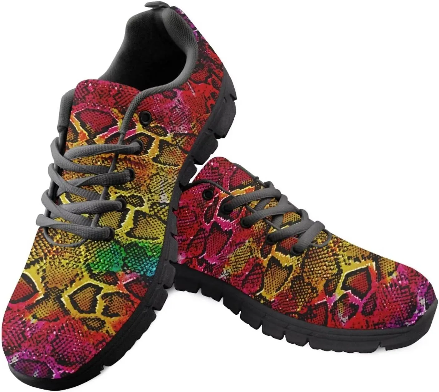 SYtrade Tennis Shoes for Women Sport Women's Fashion Sneaker Black Sole Walking Shoes