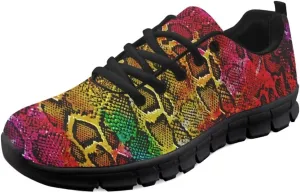 SYtrade Tennis Shoes for Women Sport Women's Fashion Sneaker Black Sole Walking Shoes