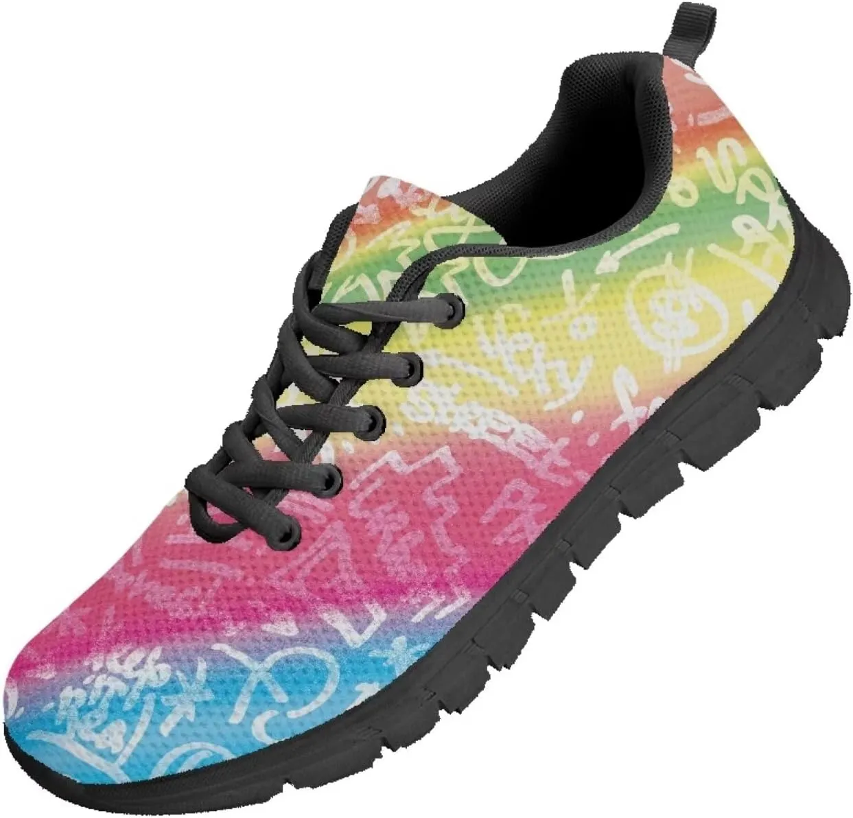 SYtrade Womens Slip On Running Shoes Lace-up Athletic Tennis Sneaker