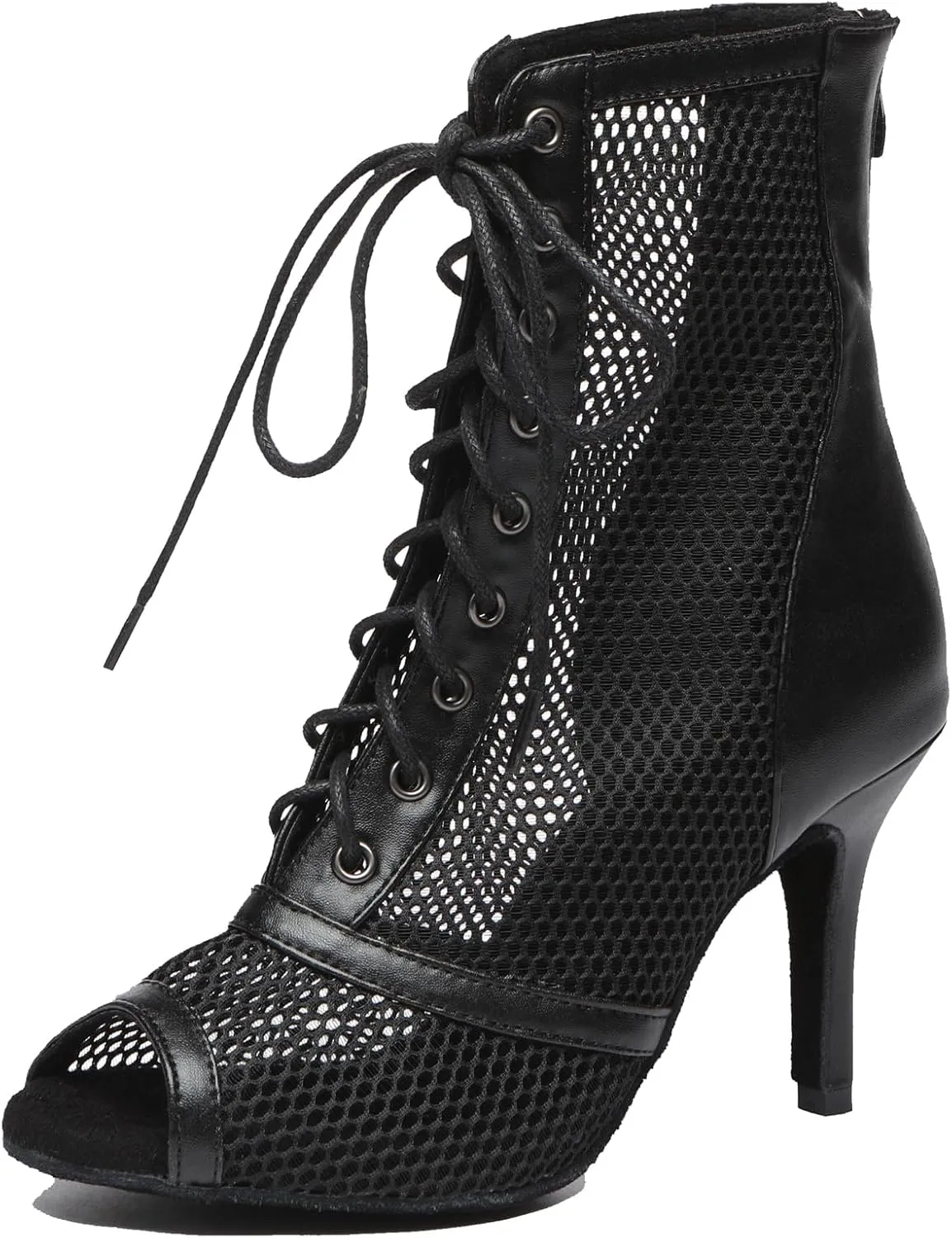 Teen Girl Womens Dance Ankle Booties with Buckle Summer Formal Party Evening Sandals Shoes