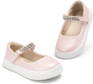 THEE BRON Toddler Shoes Girls Glitter Fashion Sneakers Sparkly Sequin Casual Shoes