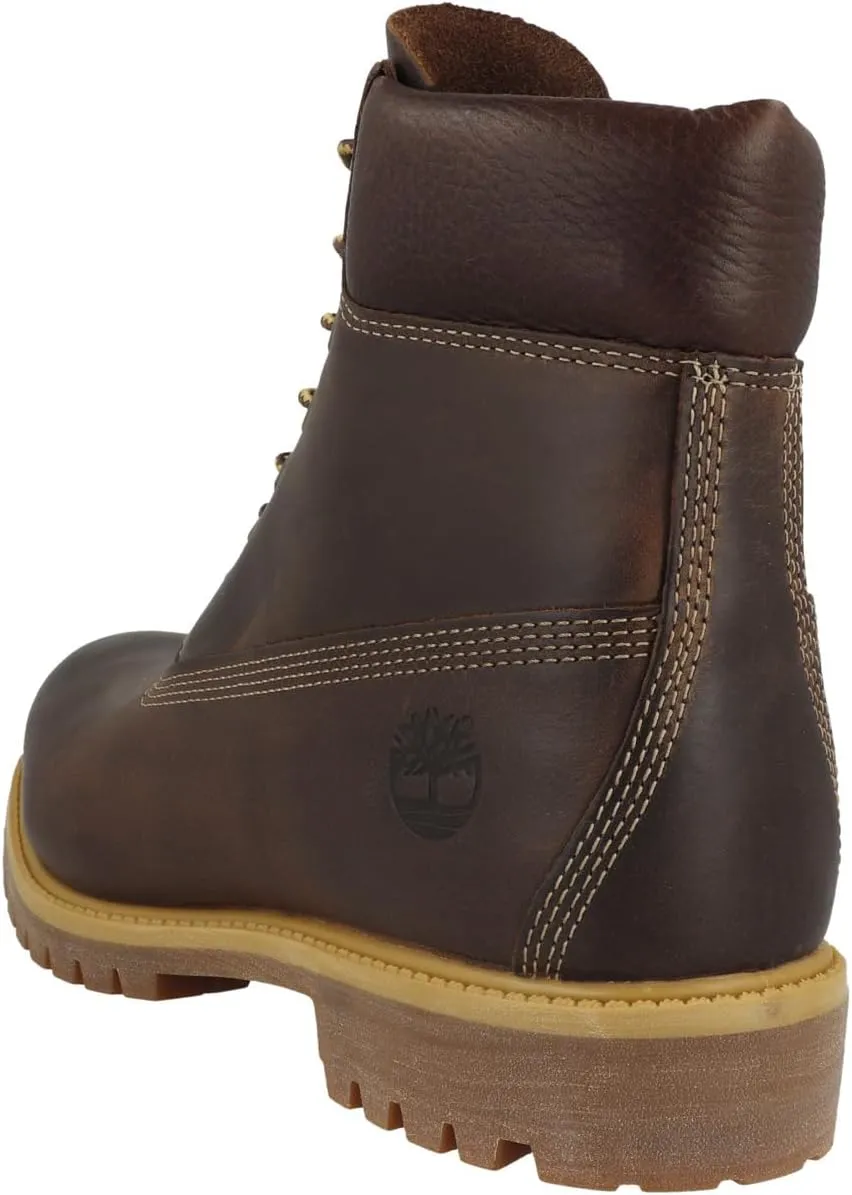 Timberland Mens Premium 6 Inch WP Leather Boots