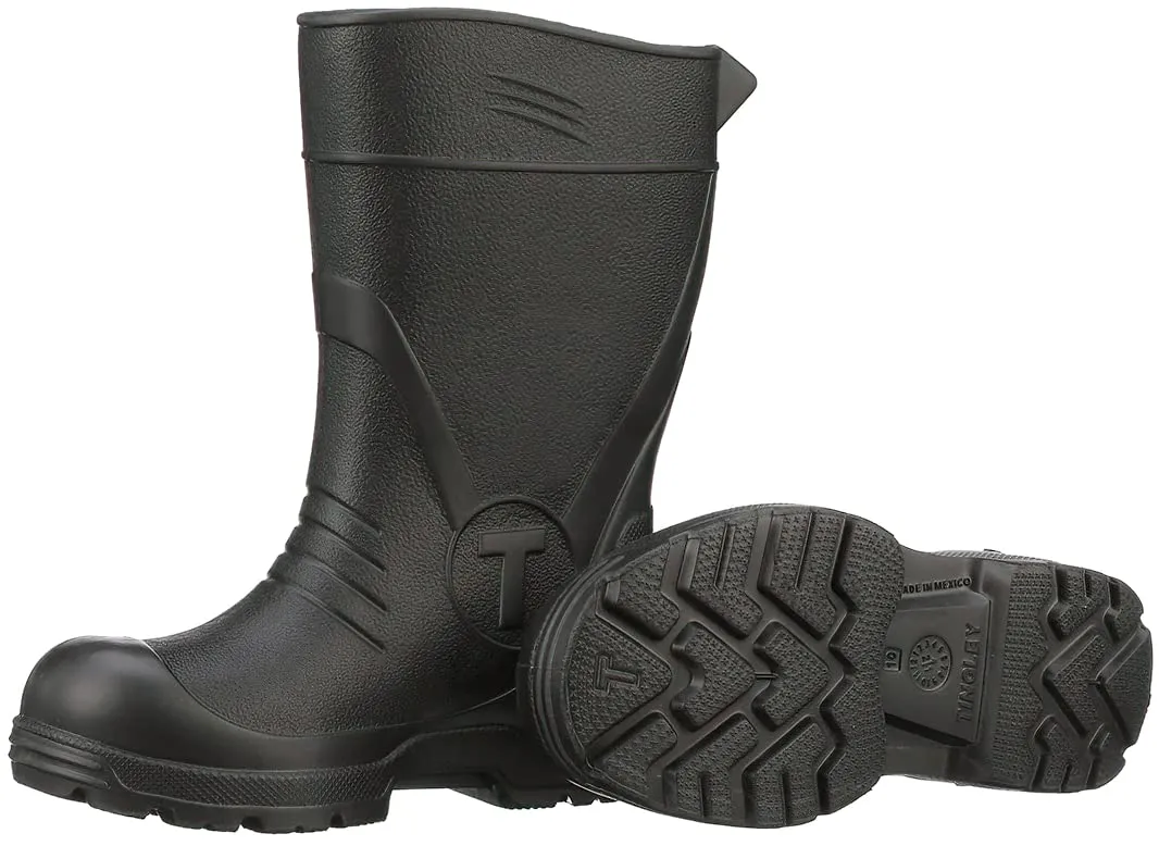TINGLEY Knee Rain Boot, Black, 6 US Unisex Little Kid