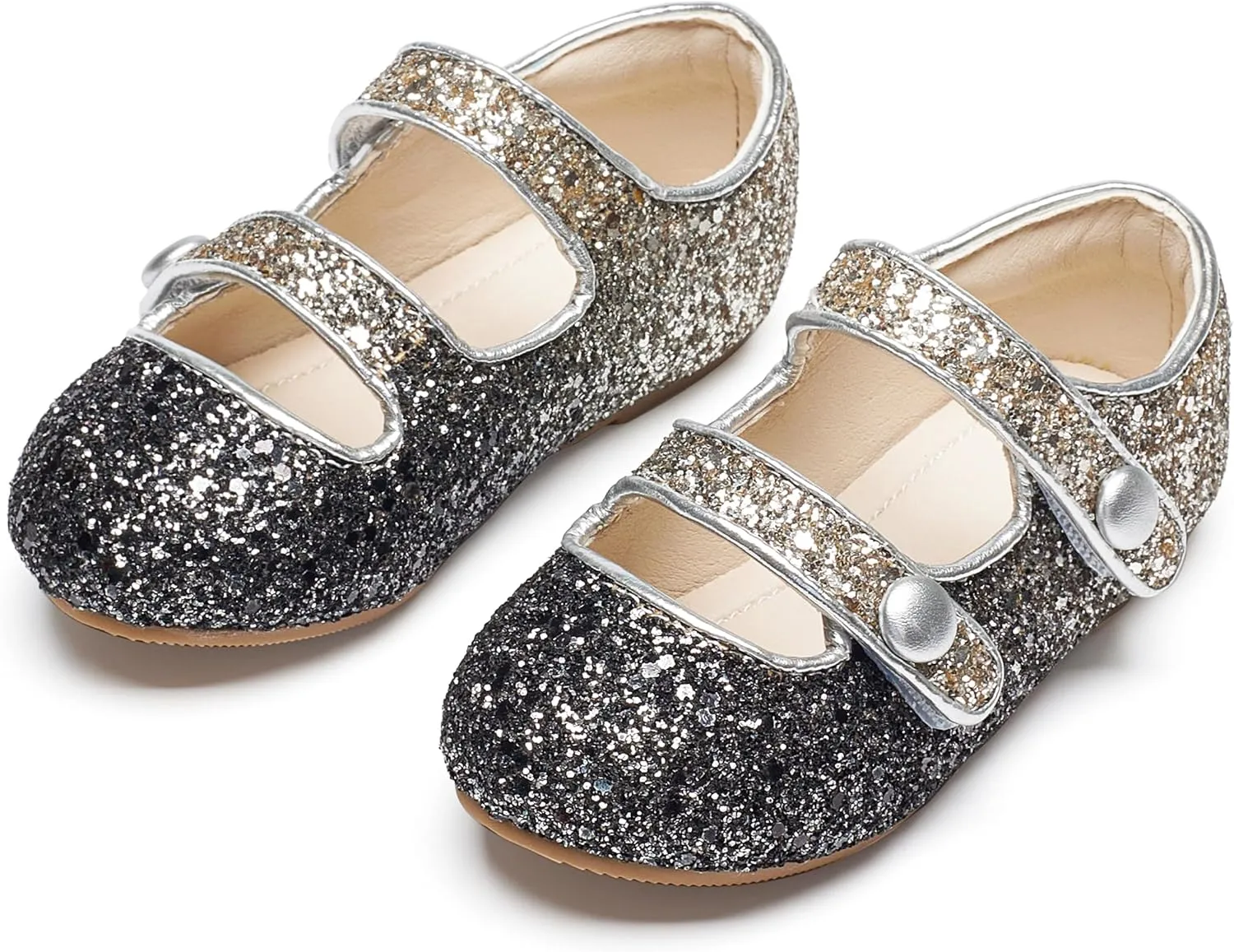 Toddler Flower Girl Dress Shoes - Little Girl Mary Janes for Wedding Party