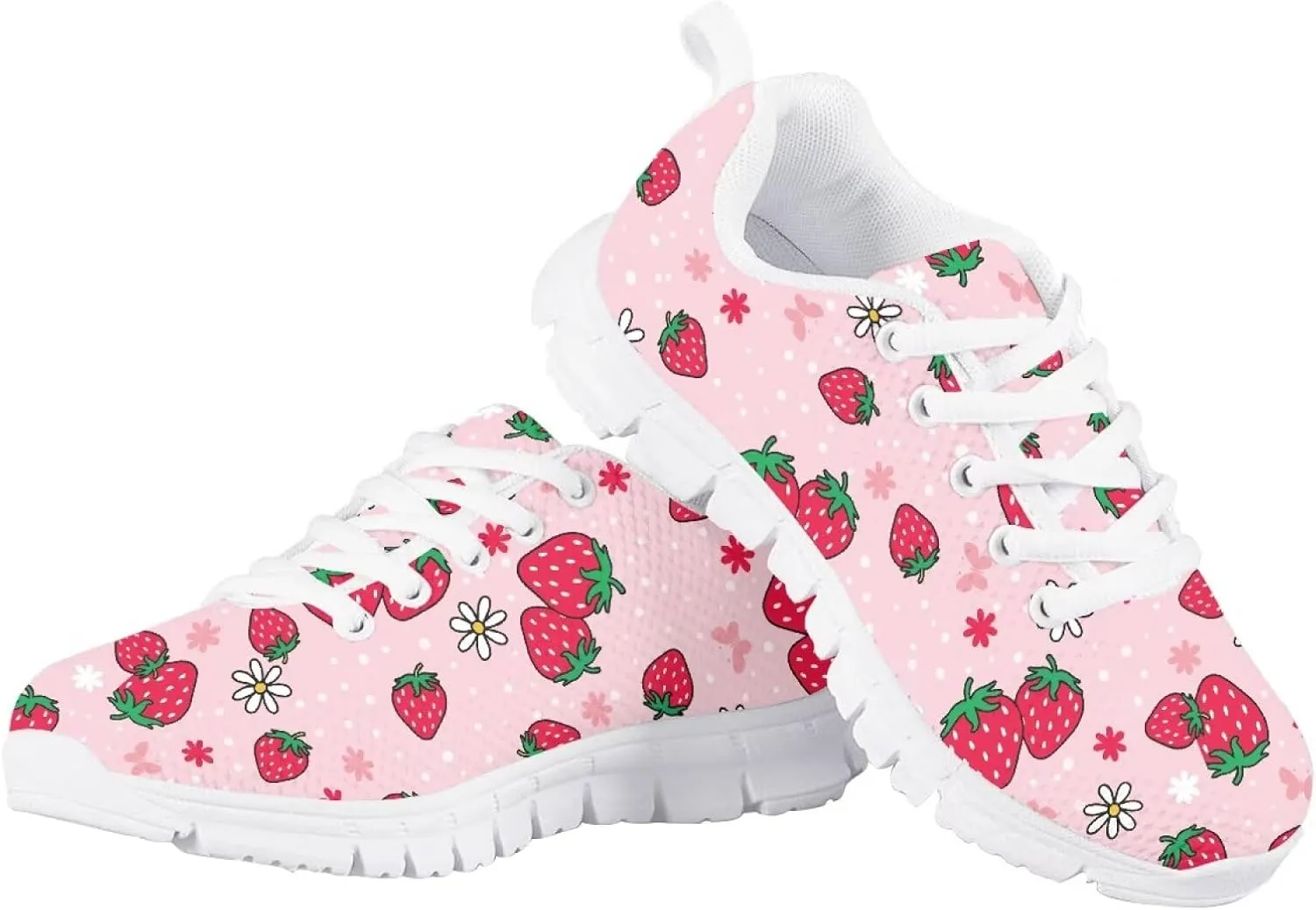 Trendy Girls Running Shoes Cute Sneakers for Kids School Athletic Shoes