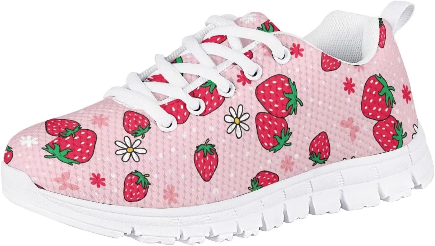 Trendy Girls Running Shoes Cute Sneakers for Kids School Athletic Shoes