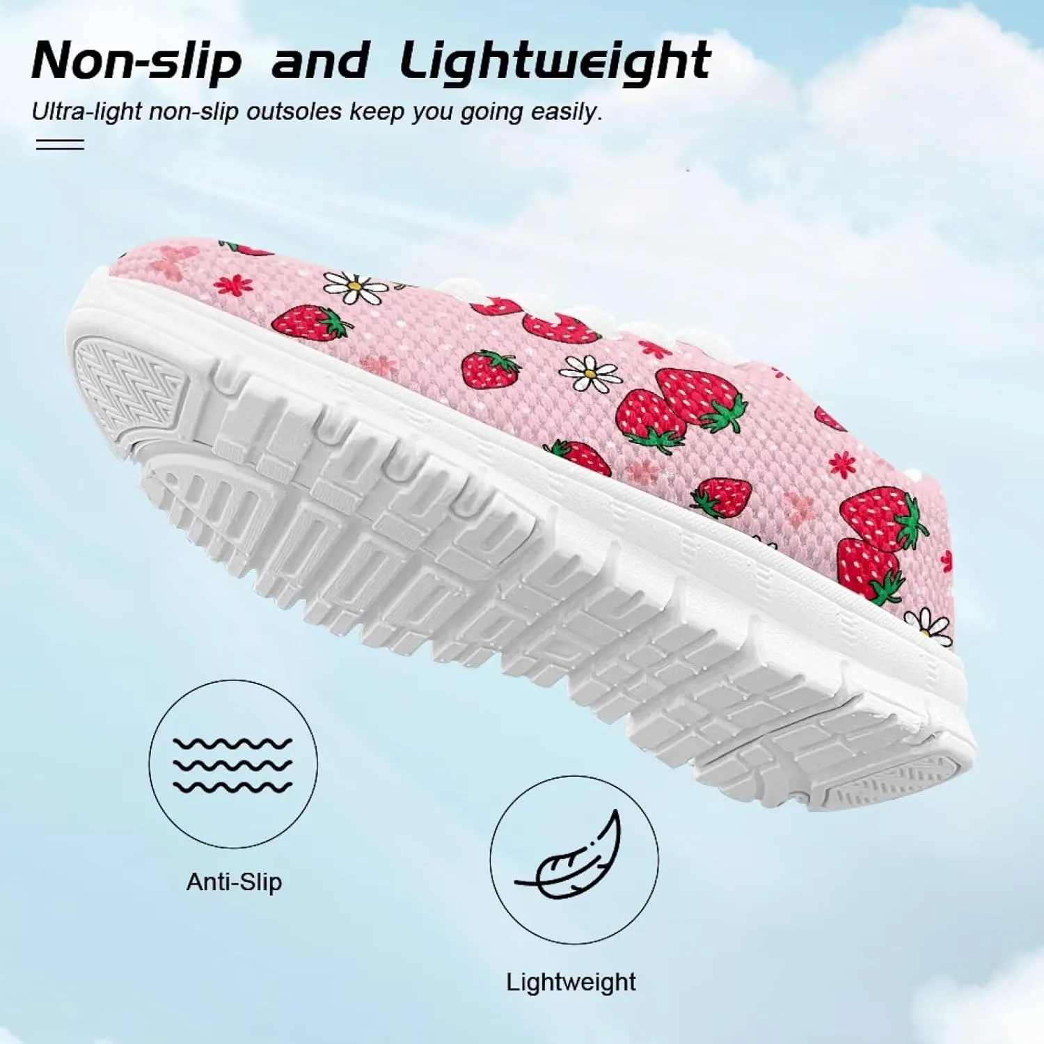 Trendy Girls Running Shoes Cute Sneakers for Kids School Athletic Shoes