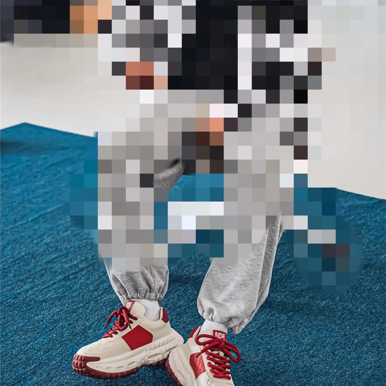Trendy Men's Fashion Chunky - Sole Sneakers with Unique Design - Ideal for Sports, Walking and Casual Wear, Combining Style and Comfort