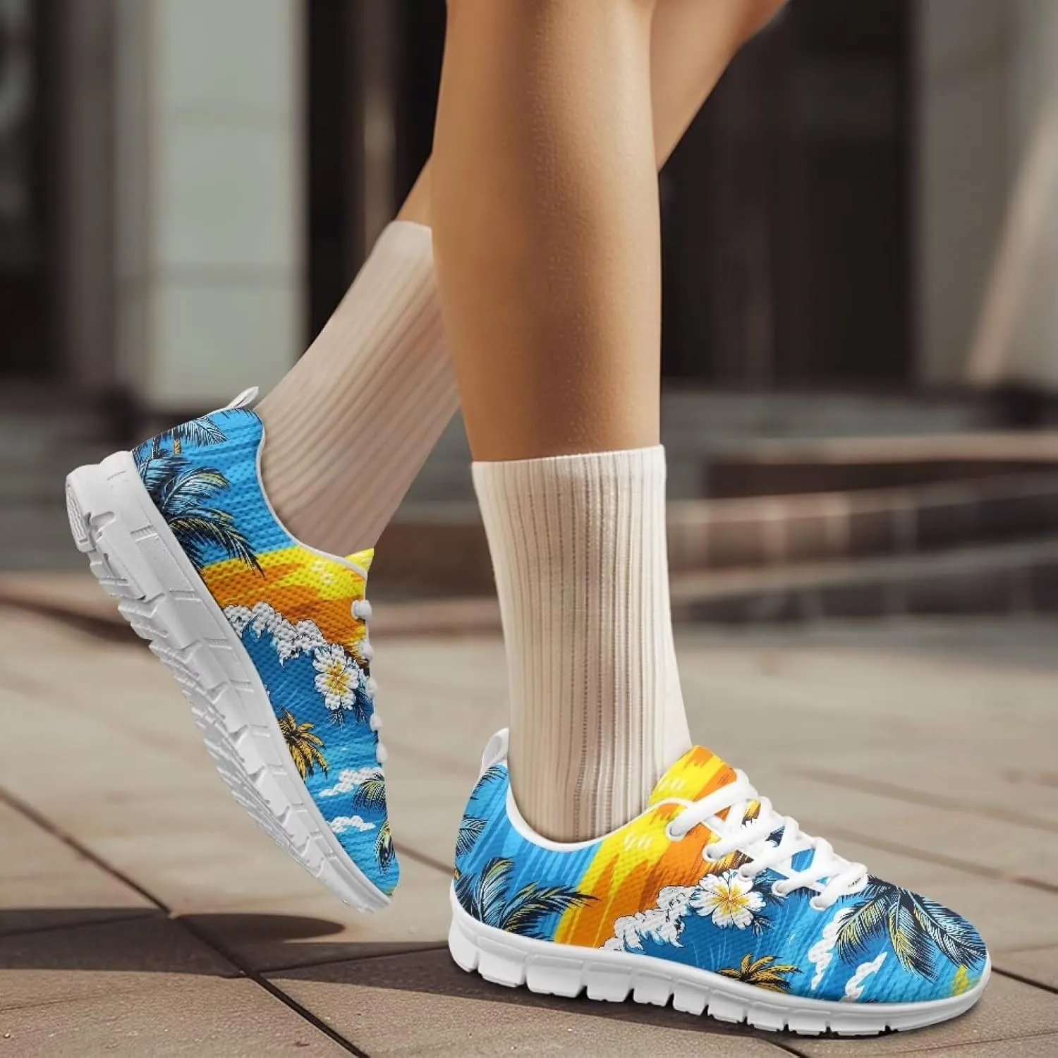 Trendy Women Running Shoes Comfy Adult Casual Sneakers Fashion Sneakers
