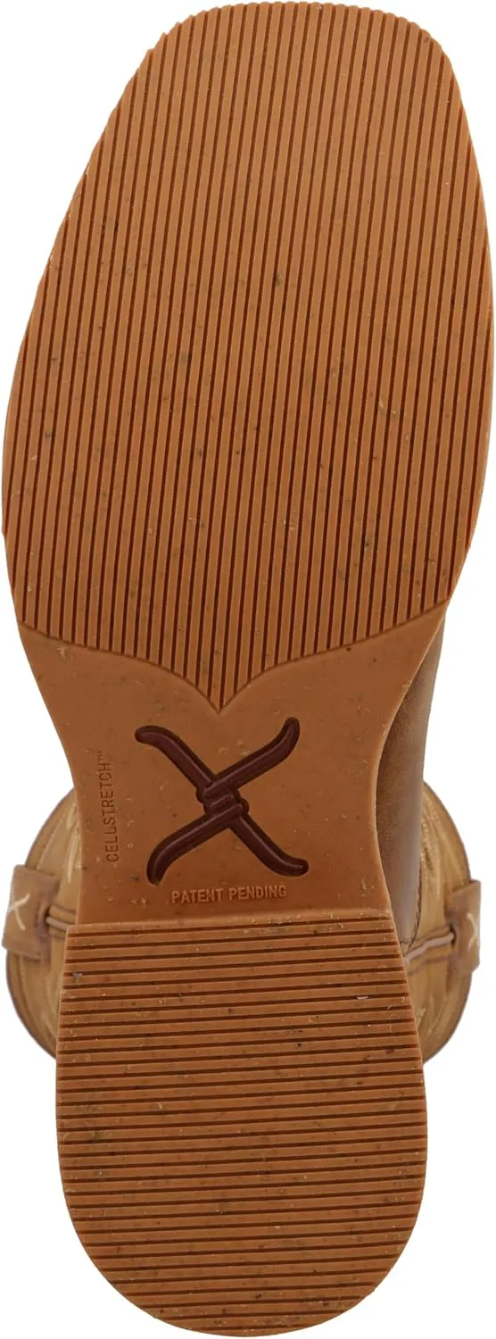 Twisted X Men's 11" Tech X Boot, Wide Square Toe with Tech X