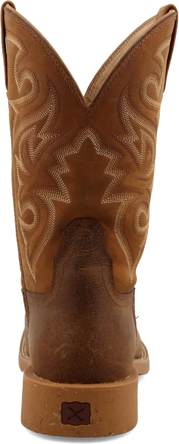 Twisted X Men's 11" Tech X Boot, Wide Square Toe with Tech X