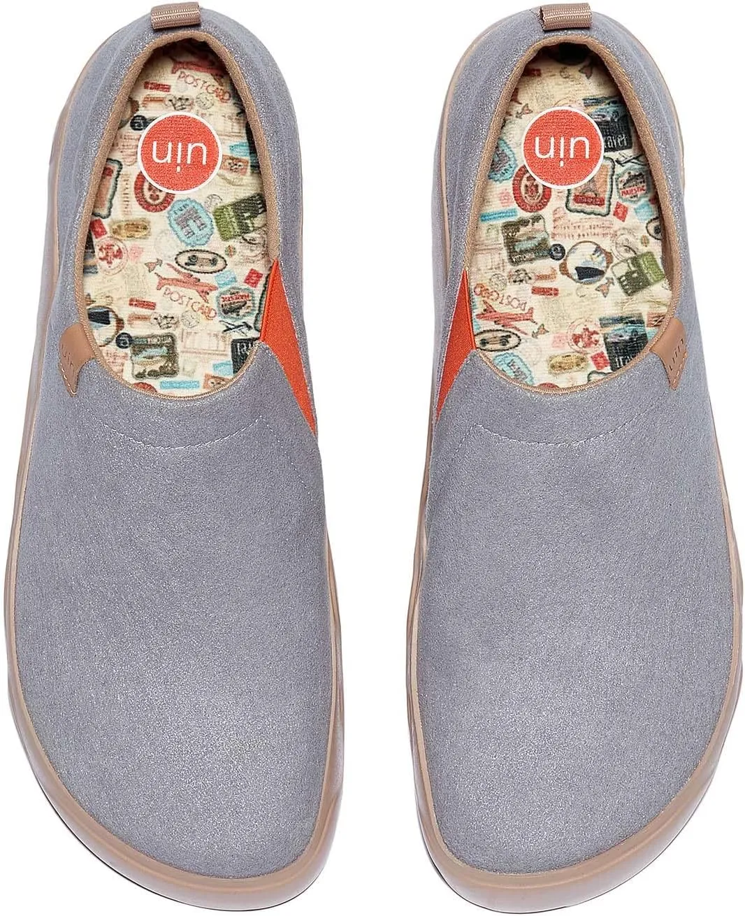 UIN Men's Fashion Sneakers Walking Art Travel Shoes Toledo Ⅸ