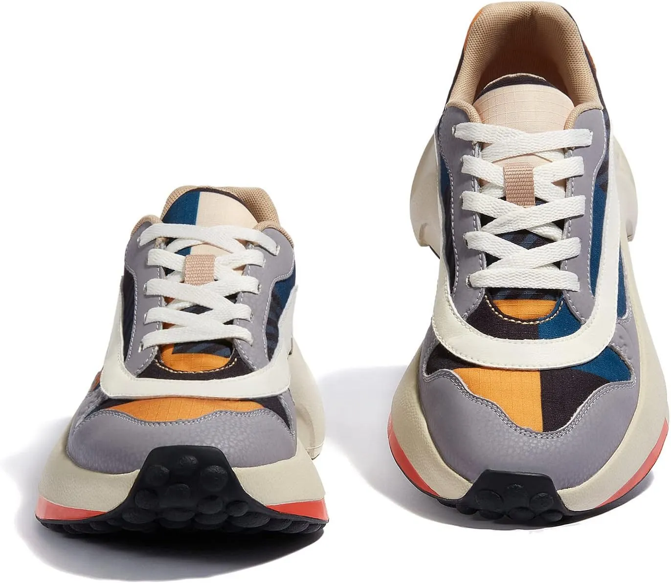 UIN Women's Retro Sneakers Lightweight Walking Casual Comfortable Art Painted Travel Shoes