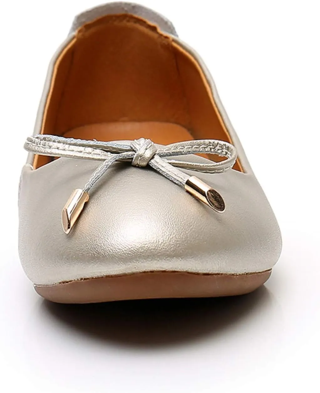 VenusCelia Women's Bowknot Ballet Dance Flat Shoe