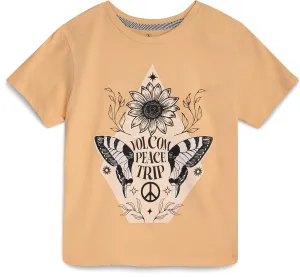Volcom Girls Shirts - Casual Crewneck Short Sleeve Graphic Tee Trendy Tops - Breathable Girls Summer Clothes