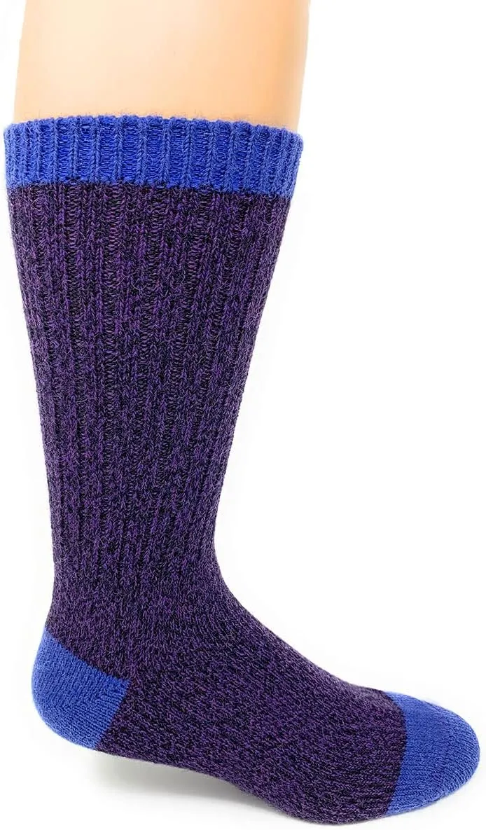 WARRIOR ALPACA SOCKS - Unisex Base Camp Alpaca Wool Hiking Socks for Men & Women