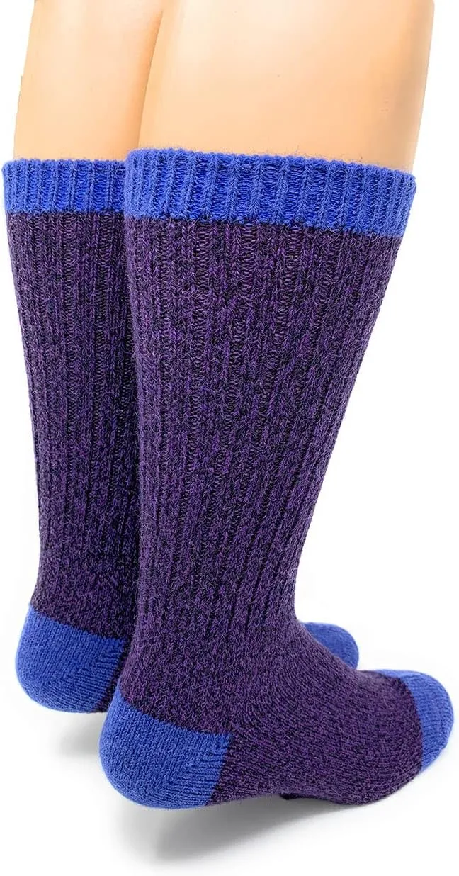 WARRIOR ALPACA SOCKS - Unisex Base Camp Alpaca Wool Hiking Socks for Men & Women