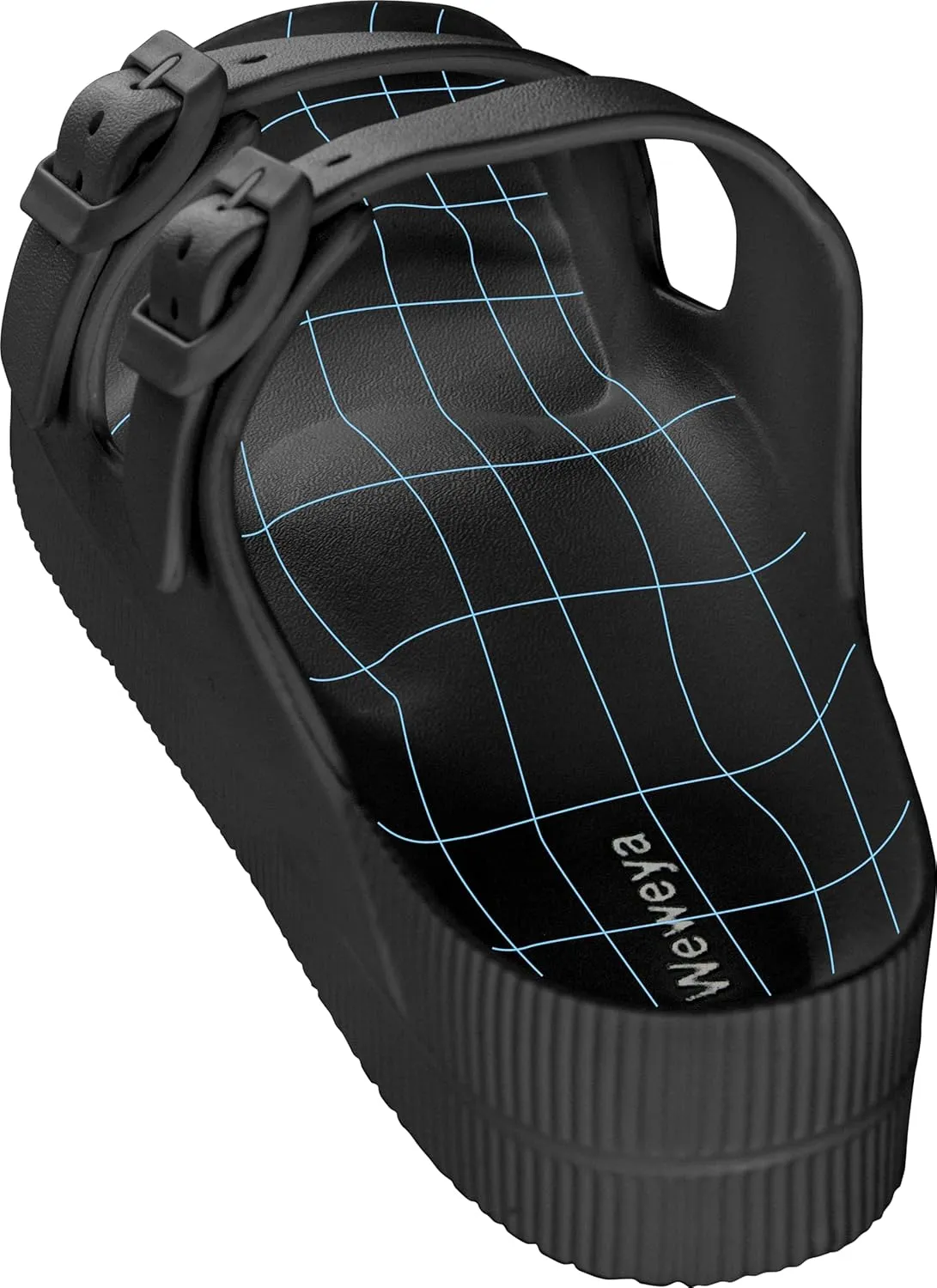 Weweya Arch Support Womens Sandals - Platform Recovery Sandals for Women - Adjustable Buckle Sandals
