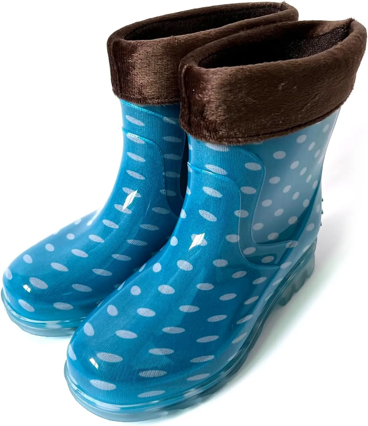 Wide Calf Women's Waterproof Rain Boots, Sizes 9 10 11 12 13 14, Plus-Size Rubber Mud Boots, Anti-Slip Knee-High Outdoor Work Shoes for Garden, Farm, All-Weather, Comfortable & Durable