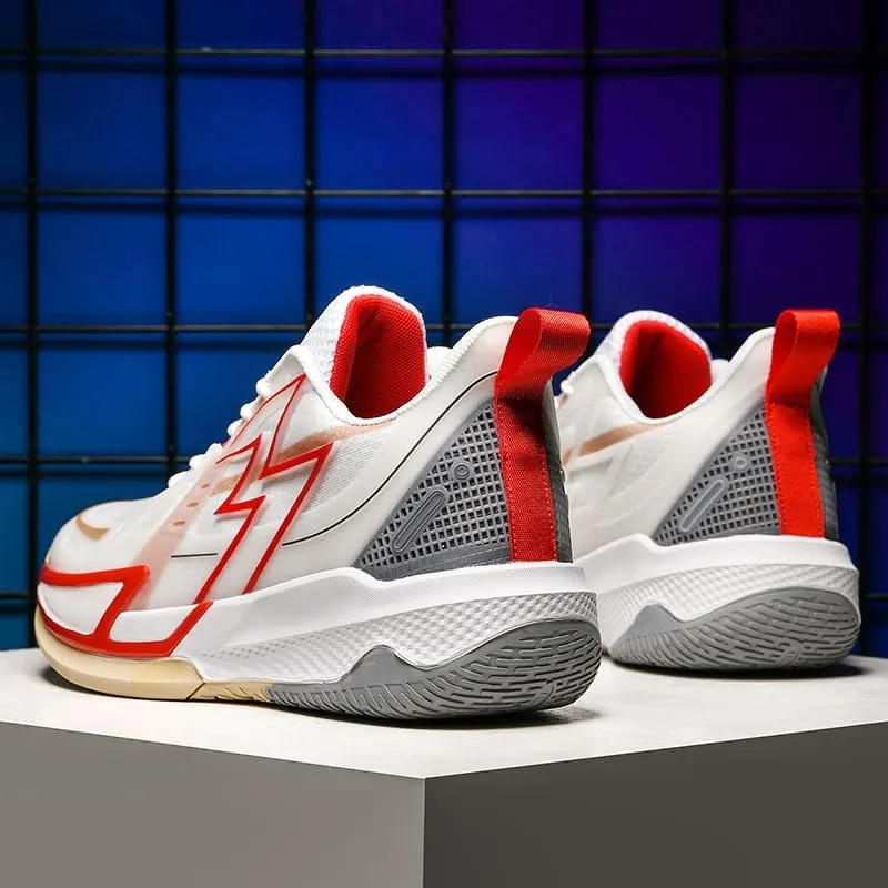 Women Basketball Shoes Fashion Sneakers Comfortable Unisex Athletic Lightweight Non Slip Outdoor Sport Volleyball Shoes