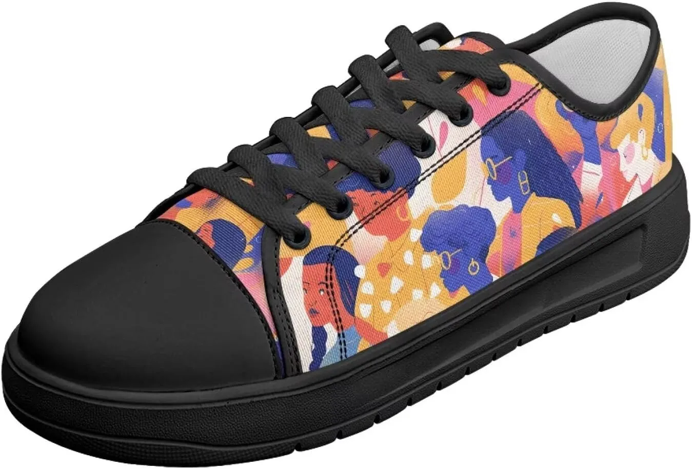 Women Dress Canvas Shoes Comfortable Fashion Sneakers Breathable Walking Shoe Gym Tennis Casual Chunky Sneaker Outdoor