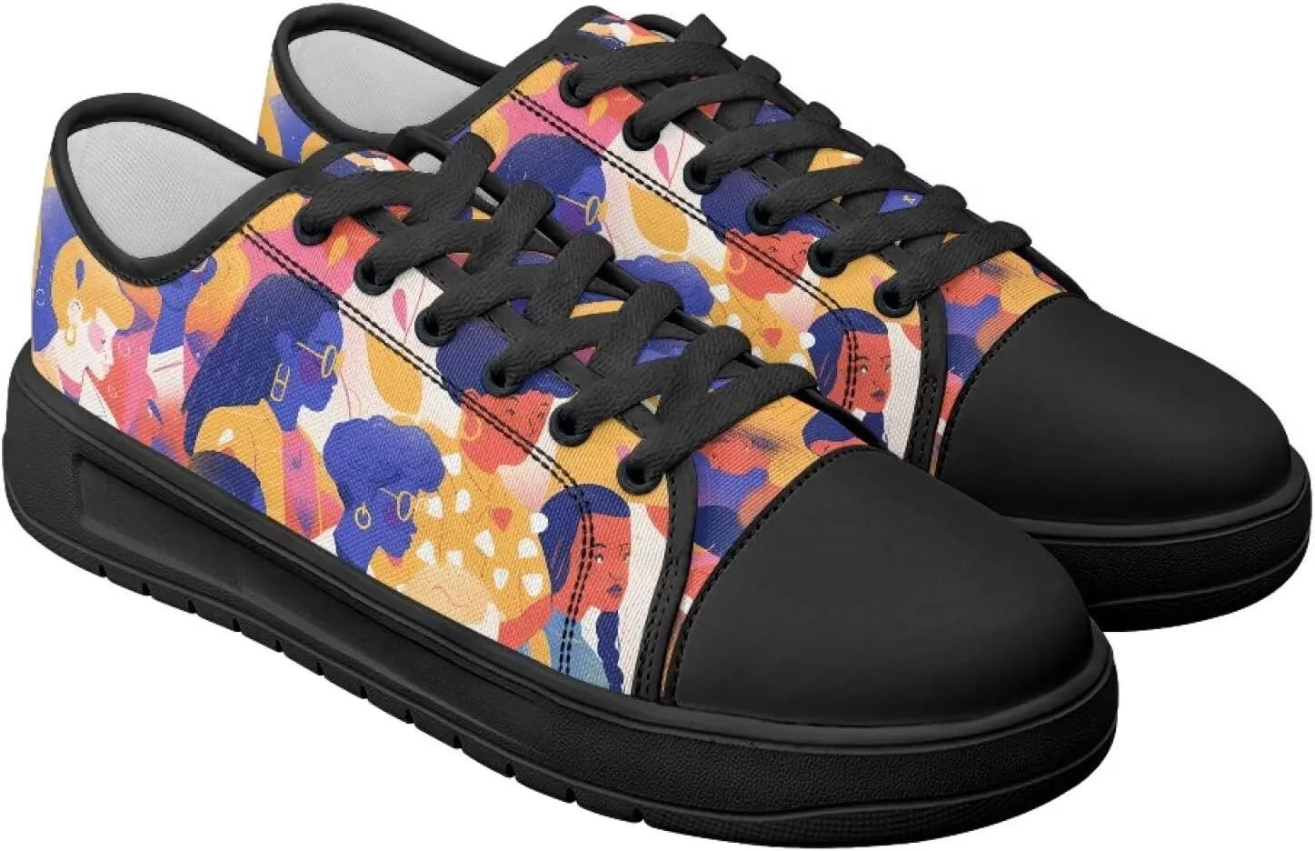 Women Dress Canvas Shoes Comfortable Fashion Sneakers Breathable Walking Shoe Gym Tennis Casual Chunky Sneaker Outdoor