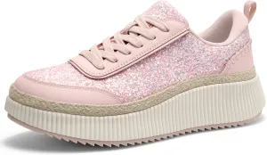 Women Espadrille Platform Sneakers Chunky Fashion Casual Shoes for Women Comfortable Walking Sneakers