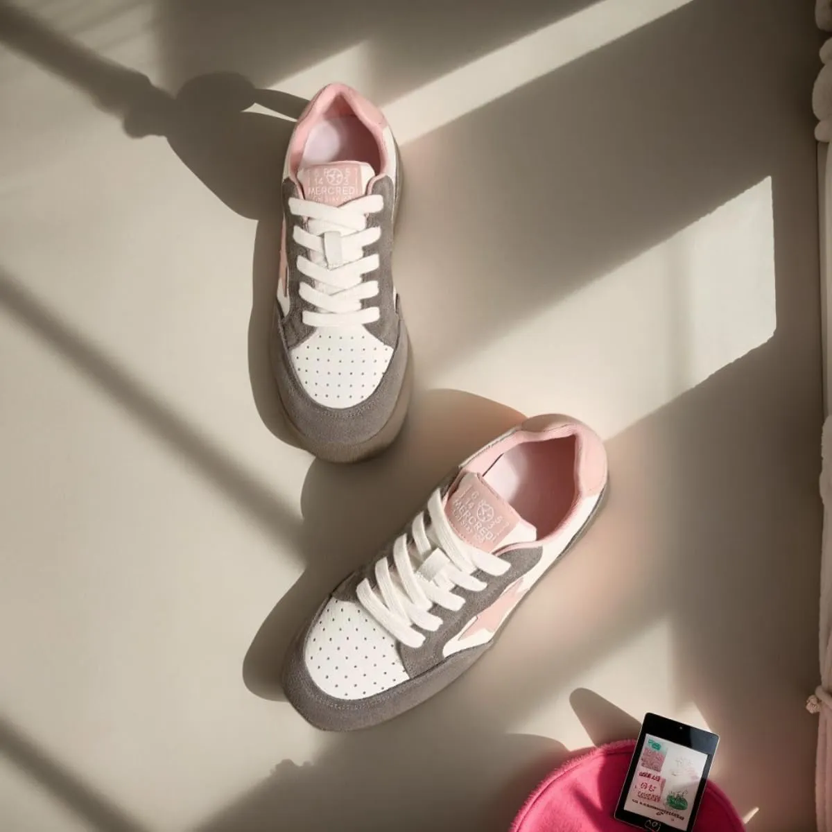 Women Platform Sneakers, Y2k Retro Star Shoes, Low Top Comfy Footwear Girls Cute Cream Color Teens Casual Wear School