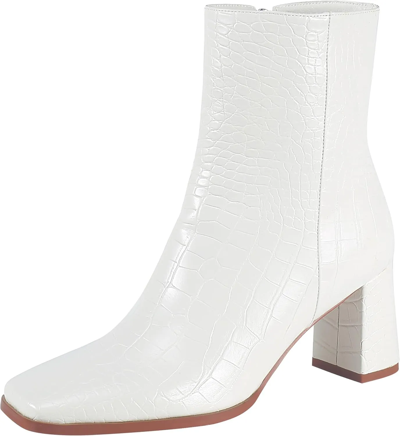 Women's Cowboy Boots Mid Calf Cowgirl Embroidered Western Pointed Toe Chunky Heel Pull On Mid Calf Boots