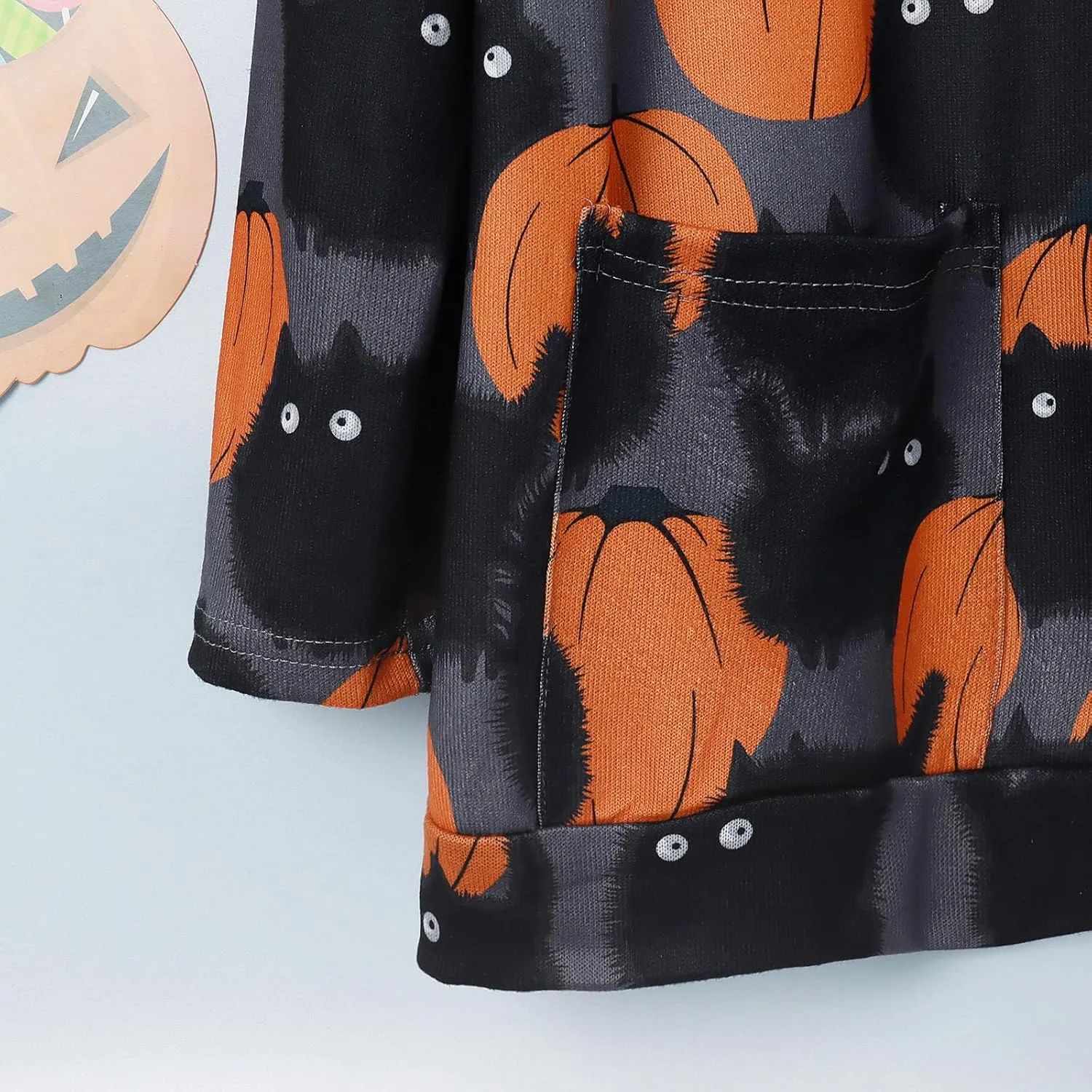 Womens Halloween Crewneck Sweatshirts Pumpkin Long Sleeve Pullover Tops Vintage Oversized Shirt Blouse Clothes