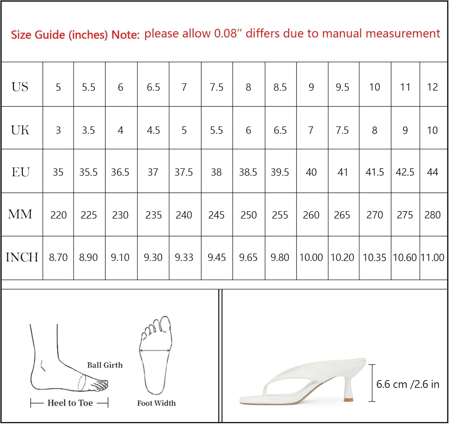 Women’s Kitten Heels Flip Flops Slip On Open Toe Low Heels Thong Square Slide Summer Fashion Party Heeled Dressy Sandals for Women