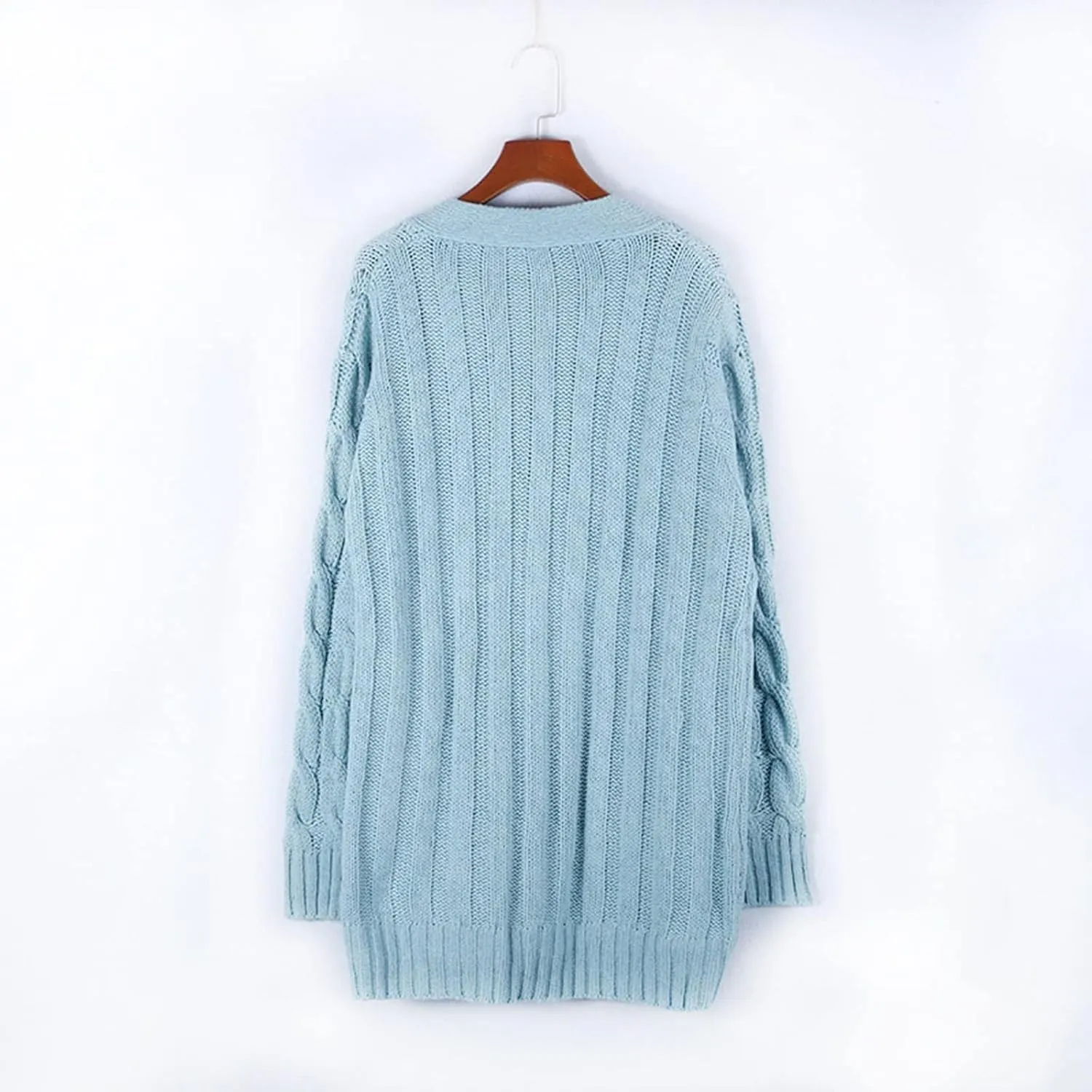 Women's Lightweight Cardigan Sweaters Casual Long Sleeve Open Front Drop Shoulder Oversized Fall Trendy Knitwear