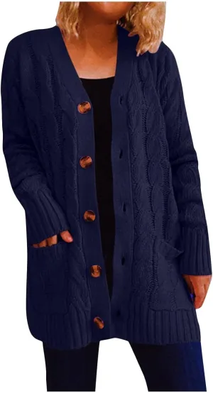 Women's Lightweight Cardigan Sweaters Casual Long Sleeve Open Front Drop Shoulder Oversized Fall Trendy Knitwear