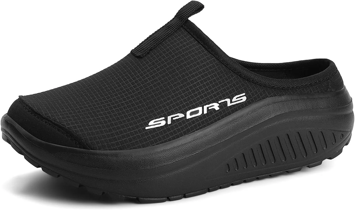 Women's No Limits Slip-On Mule Walking Shoes Women Fashion Sneakers Comfort Wedge Platform Loafers