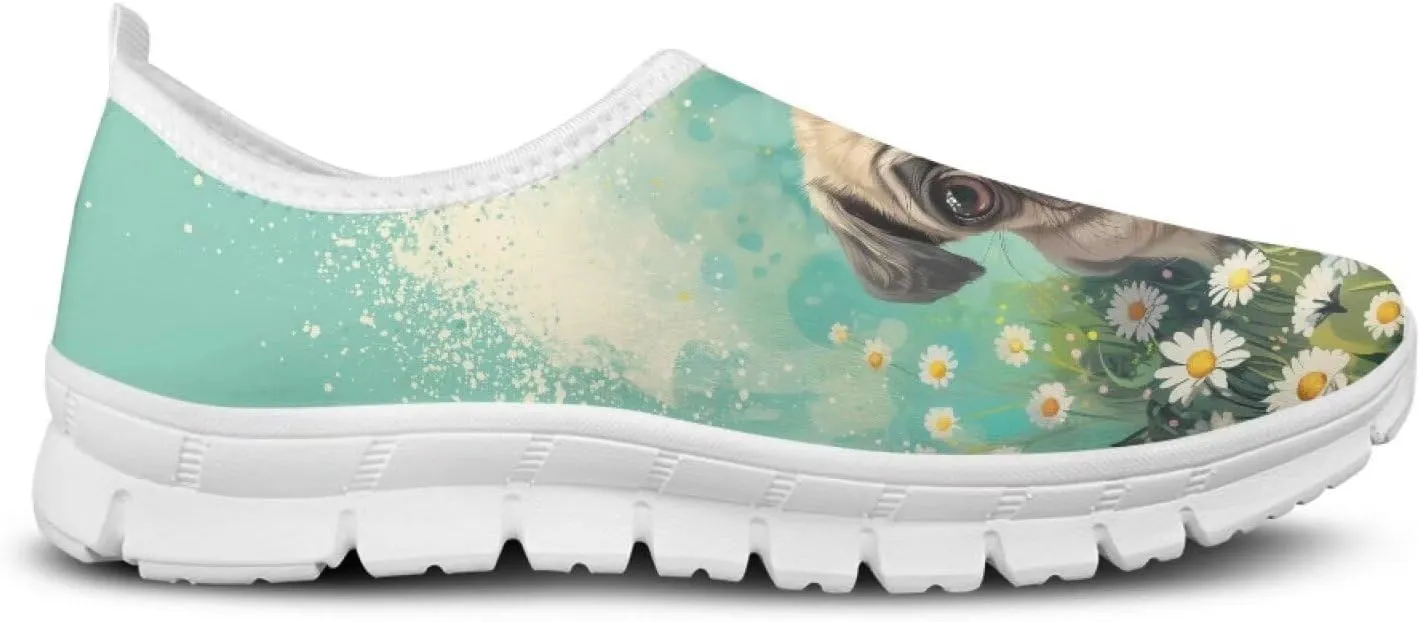 Womens Slip On Sneakers Trendy Casual Shoes for Women Non Slip Work Shoes