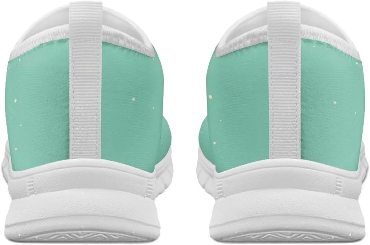 Womens Slip On Sneakers Trendy Casual Shoes for Women Non Slip Work Shoes