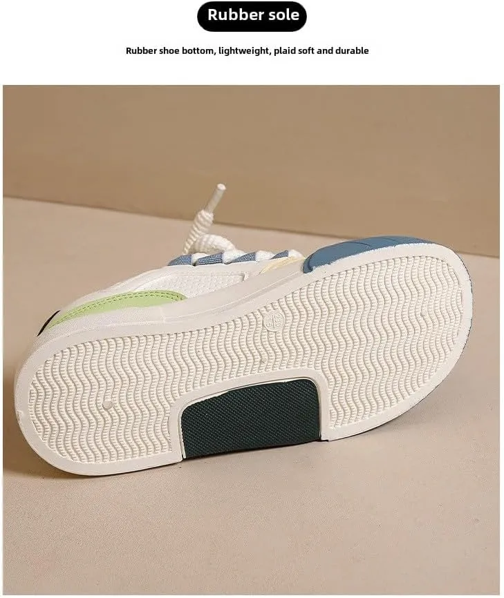 Women's Trendy Stylish Sneakers, Comfortable Wear-Resistant Skateboard Shoes for All Seasons, Street Style