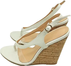 Women's Wedge Flip Flop Sandals, Open Toe Ankle Strap Summer Comfort