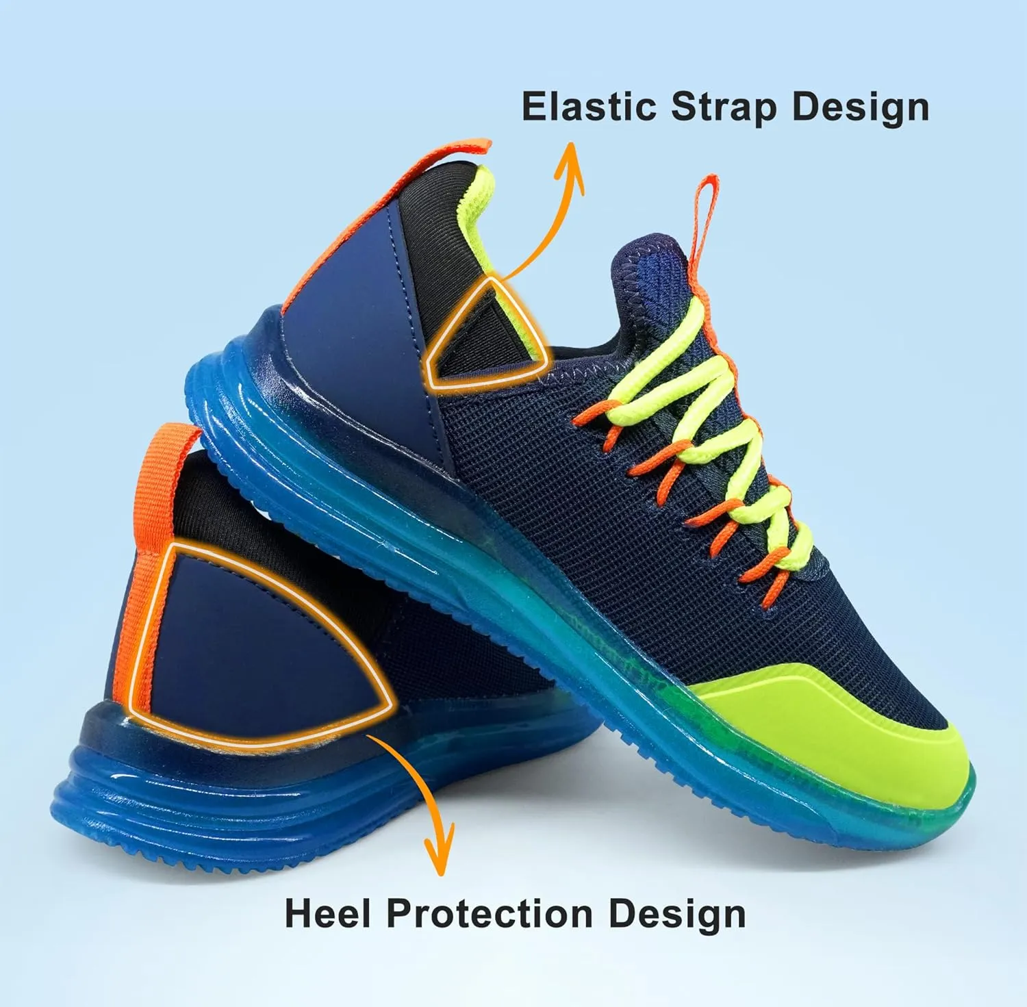 YESKIS Toddler Boys Girls Light Up Shoes Lightweight Mesh Breathable Fashion Led Flashing Walking Running Sneakers for Toddler and Little Kid