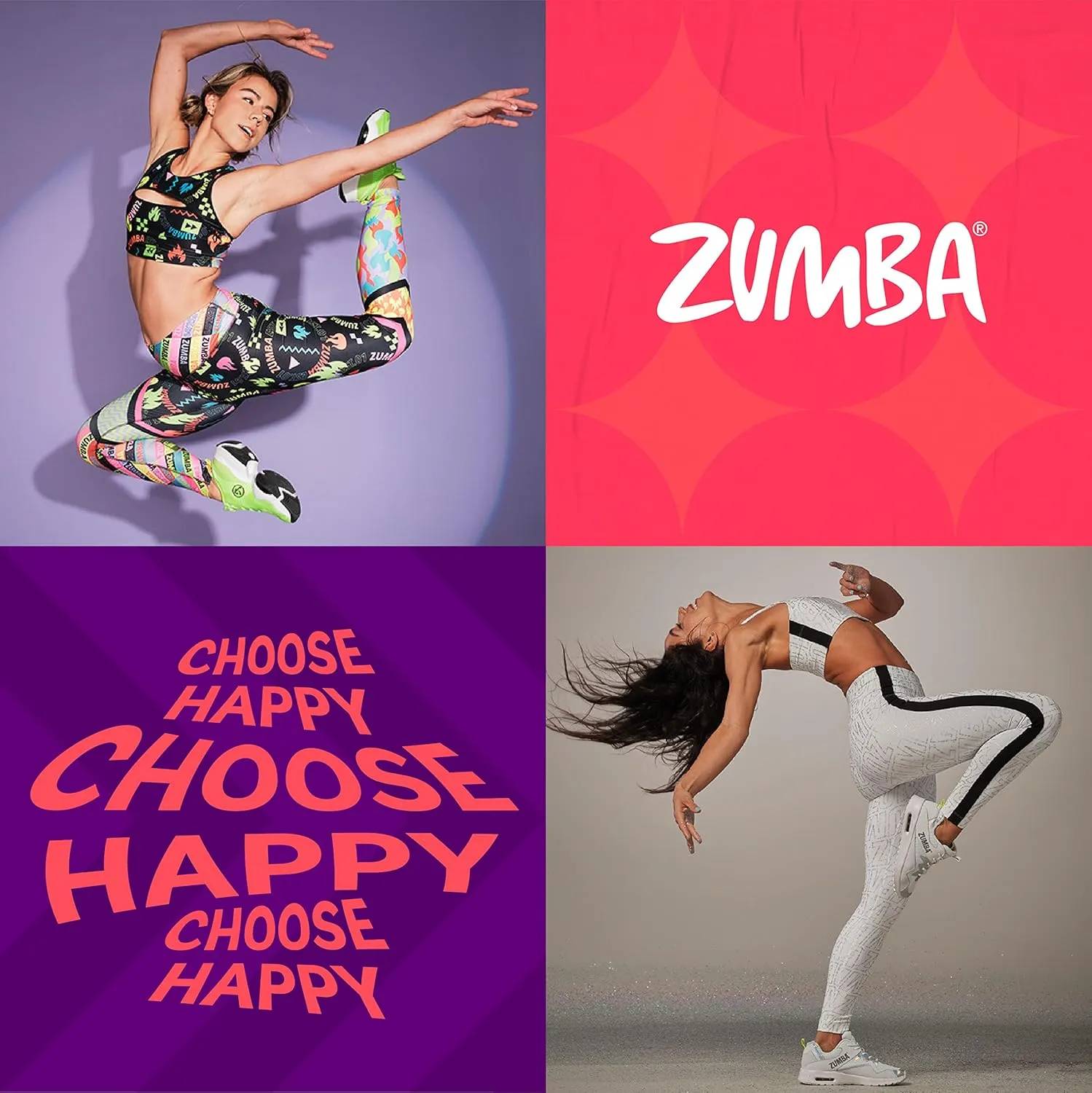ZUMBA Women’s Air Stomp Classic Athletic Shoes, Low-Top Dance Sneakers for Women